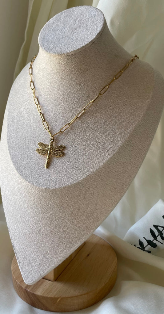 Collier Libellule